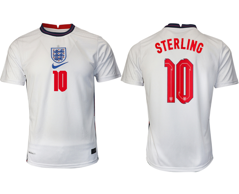 Men 2021 Europe England home AAA version #10 soccer jerseys->belgium->Soccer Club Jersey